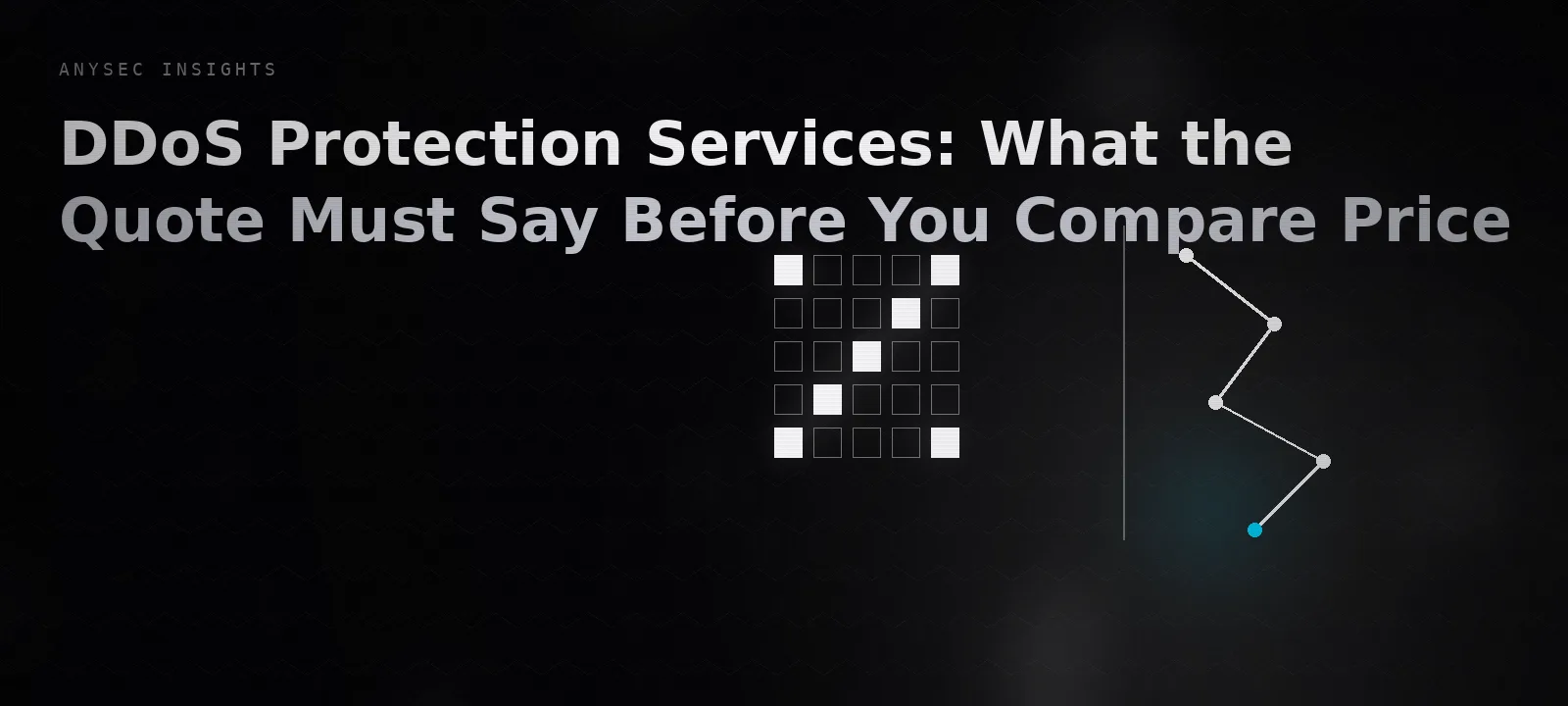 DDoS Protection Services: What the Quote Must Say Before You Compare Price
