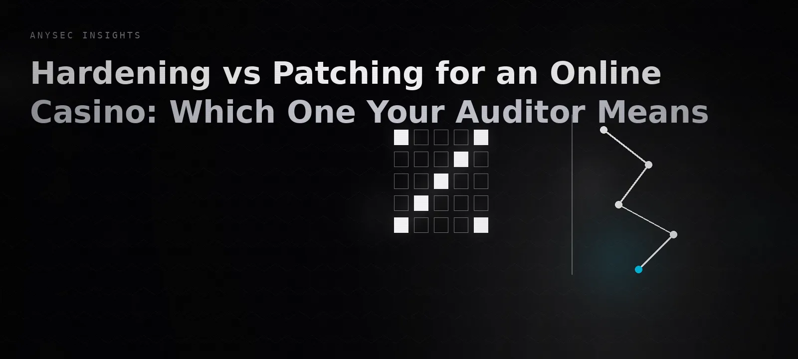 Hardening vs Patching for an Online Casino: Which One Your Auditor Means