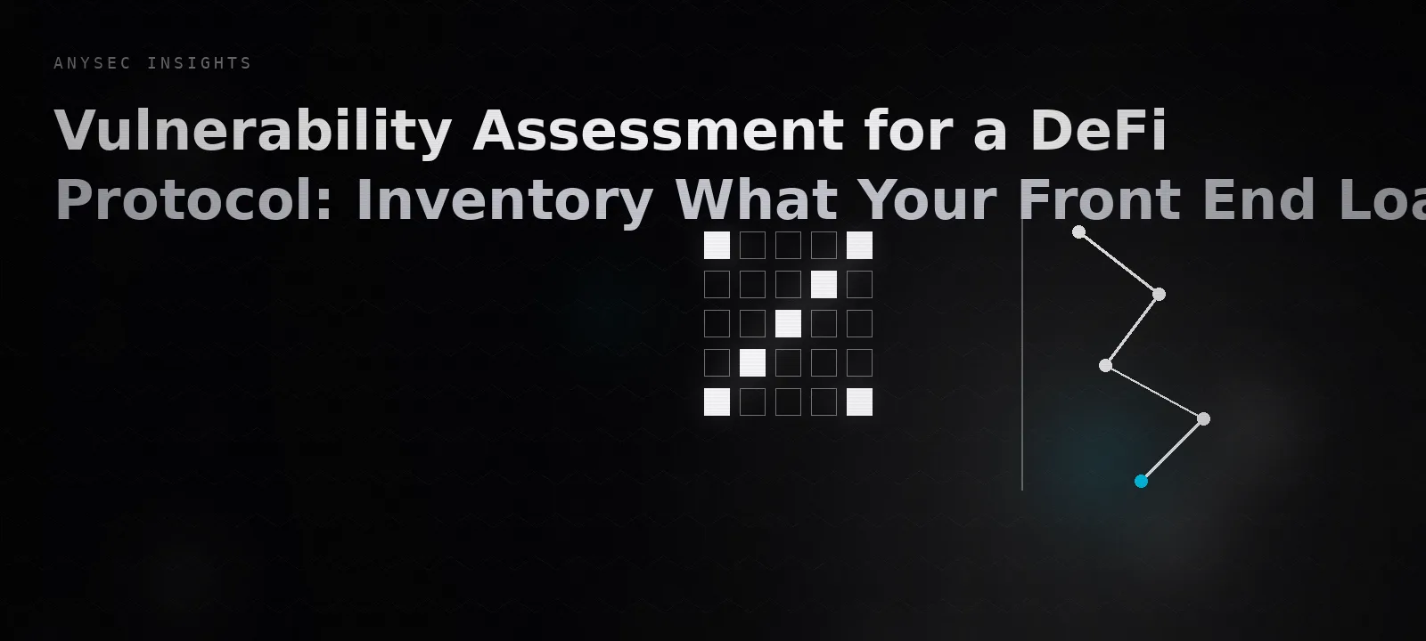 Vulnerability Assessment for a DeFi Protocol: Inventory What Your Front End Loads