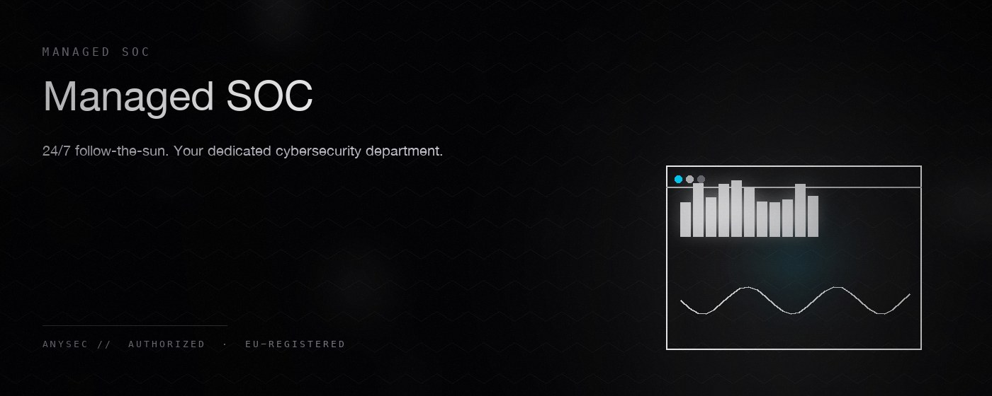 Managed Security Operations Center — AnySec